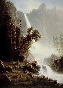 Albert Bierstadt Bridal Veil Falls, Yosemite Spain oil painting reproduction